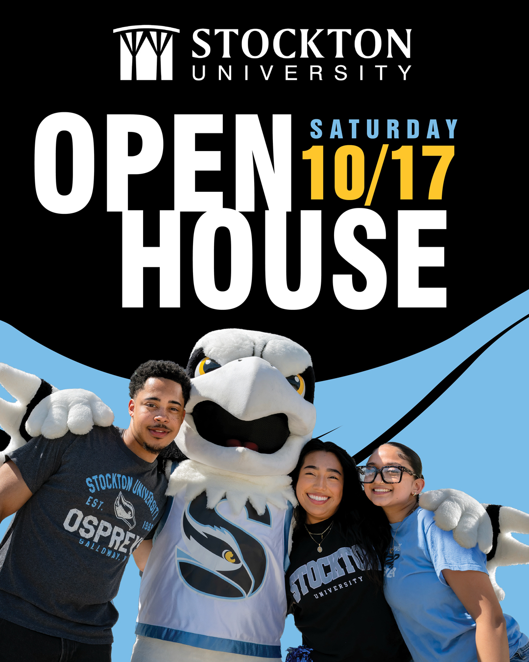 Stockton University Open House Saturday 10/17